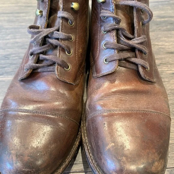 J. Crew men’s leather boots size 10.5D - Picture 2 of 10